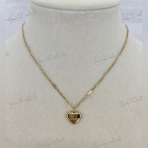 Gold Heart Pendant Necklace NK2209